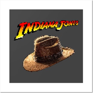 Indy's Hat - Pixelated Art Posters and Art